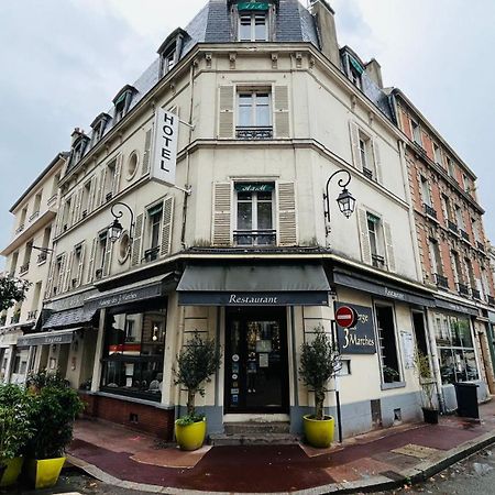 Hotel Des 3 Marches- Logis Hotel Restaurant Ле-Везине Экстерьер фото